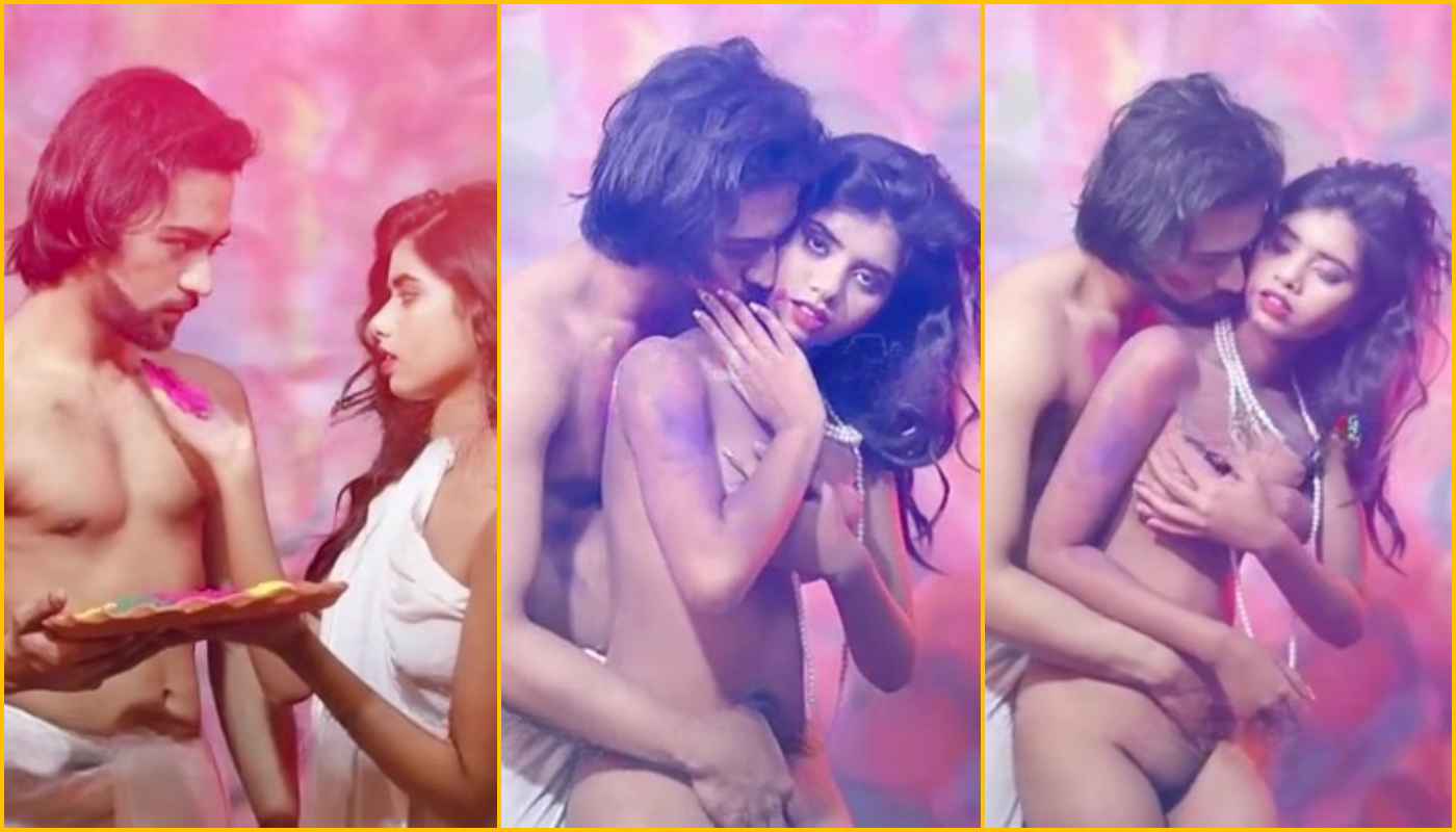 Model Barsha Jha Holi Special Shoot App Content