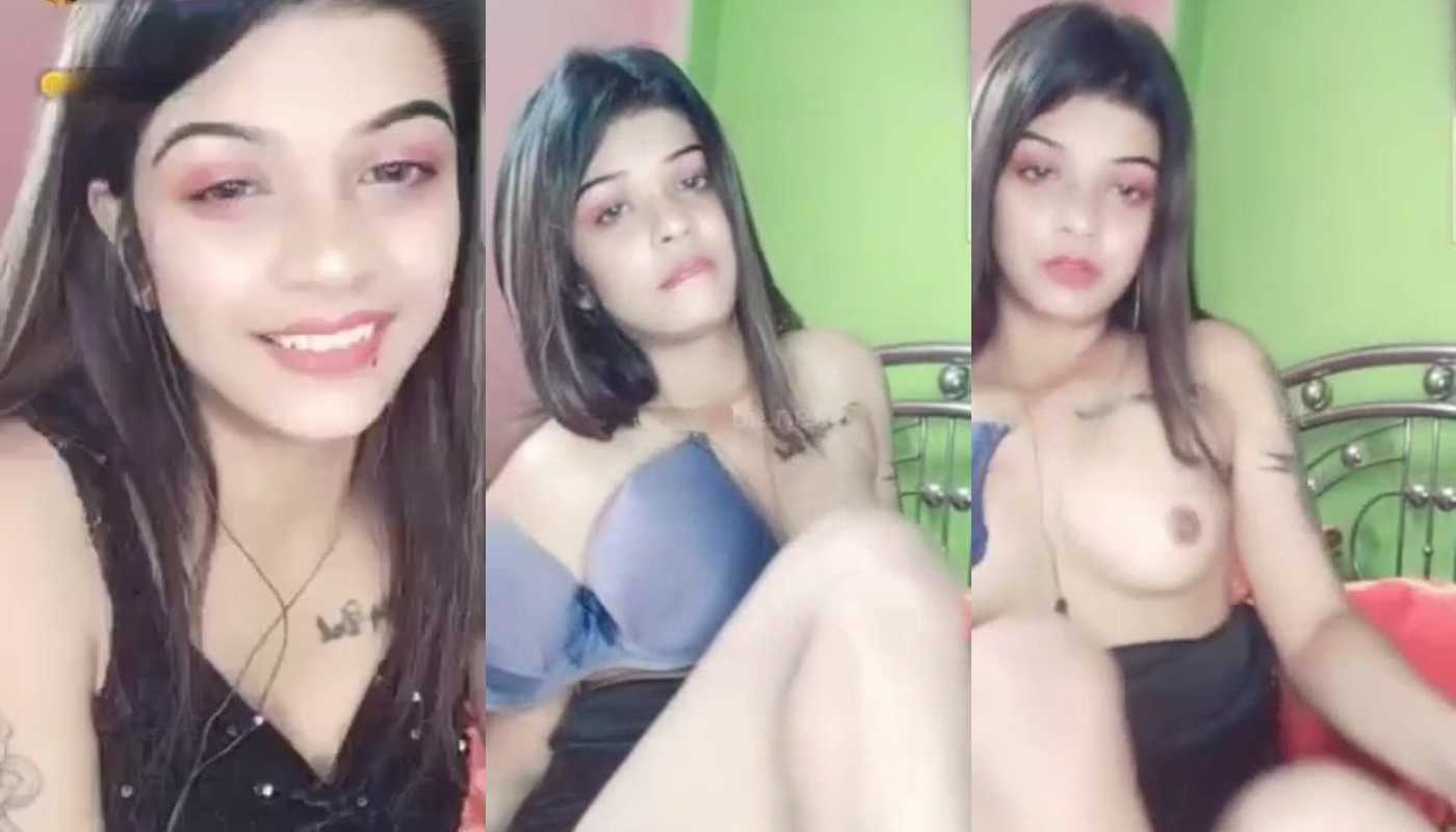 Hot College Girl Strips Nude Shows Hairy Pussy and Fingers Her Ass