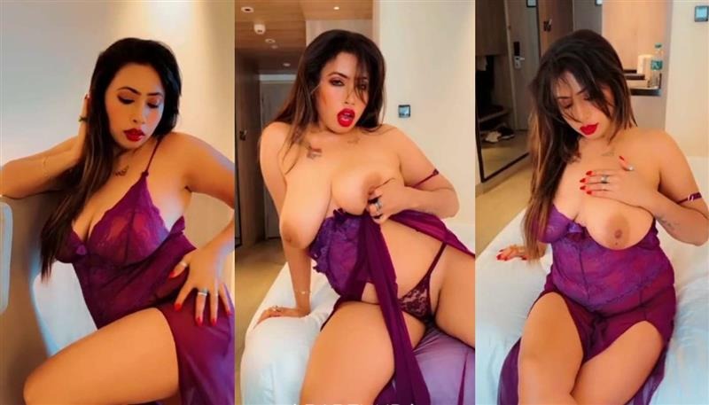 Bong Model Moumi Purple Negligee Strip App Content