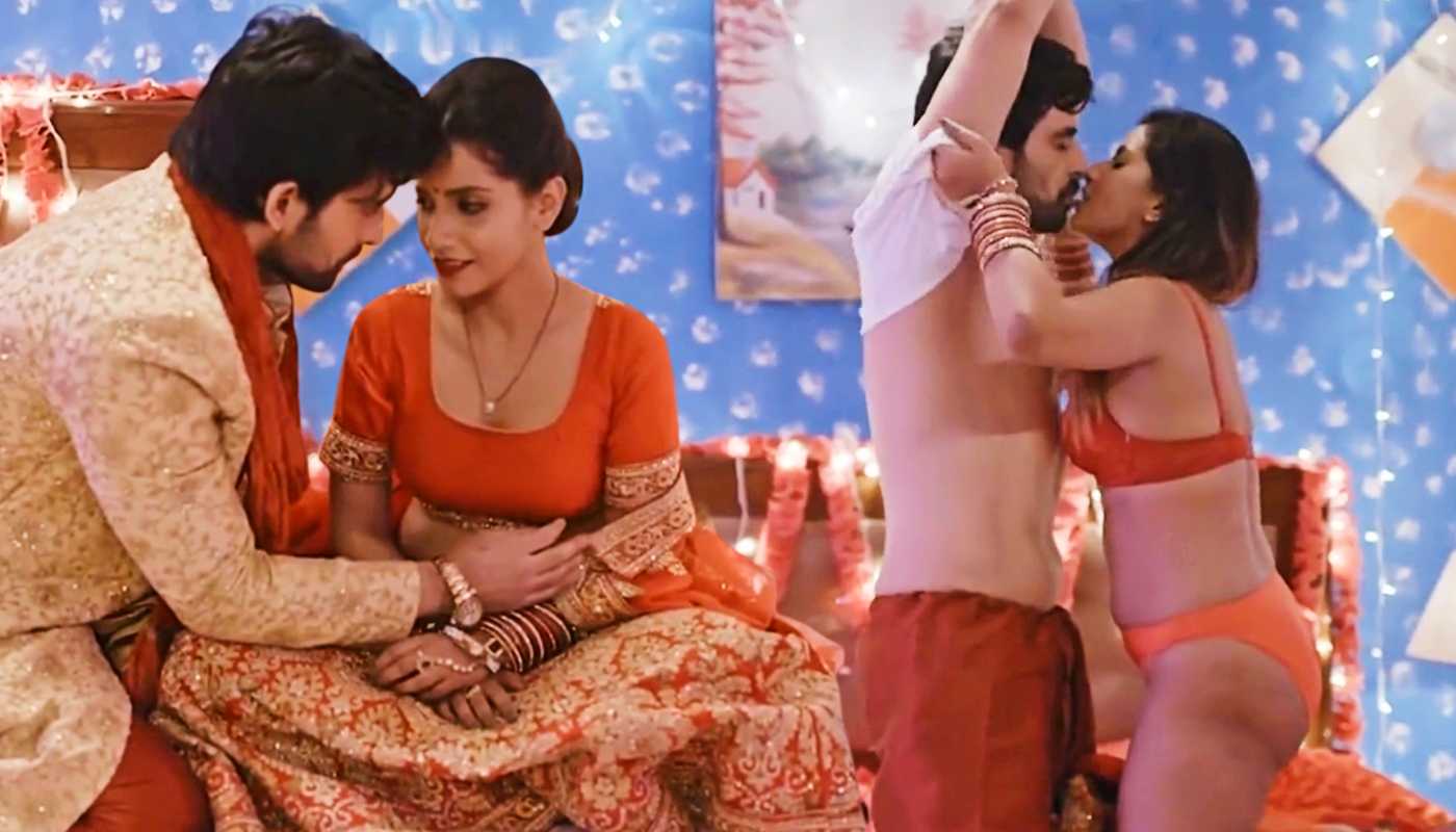 Suhagrat Mein Pati Patni Ki Romance Desi Sex